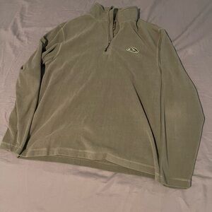 Drake green quarter zip